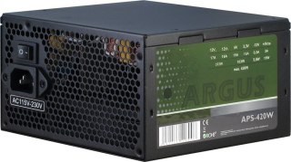 Inter-Tech Zasilacz Inter-Tech Argus APS - 420 W - 115 - 230 V - 47 - 63 Hz - +12V1,+12V2,+3,3V,+5V,+5Vsb,-12V - Aktywny - 103 W