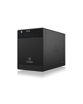 RAIDSONIC ICY BOX IB-3740-C31 Obudowa HDD/SSD Czarny 2.5/3.5"