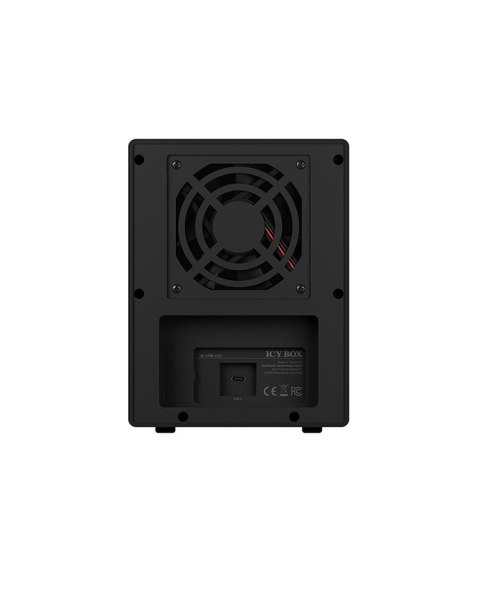 RAIDSONIC ICY BOX IB-3740-C31 Obudowa HDD/SSD Czarny 2.5/3.5"