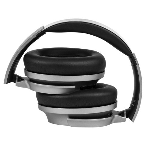 BUXTON BUXTON BHP-18000 - Słuchawki Bluetooth nauszne srebrne