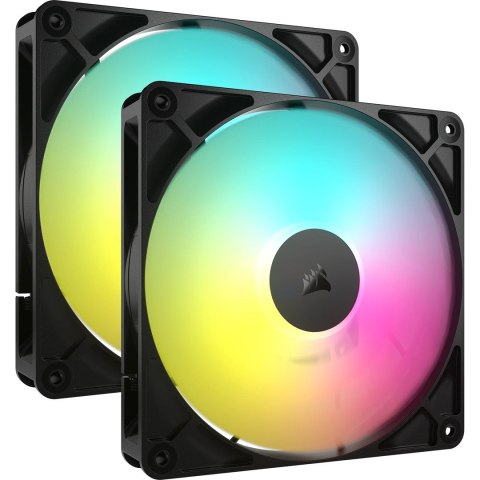 Corsair Corsair RS140 ARGB Obudowa komputera Wentylator 14 cm Czarny 2 szt.