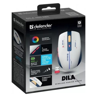 DEFENDER MYSZ BEZPRZEWODOWA DILA MM-282 52282