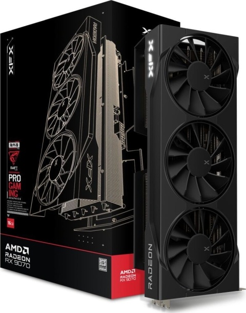 GPU XFX SWIFT AMD RADEON RX 9070 GAMING 16GB