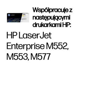 Hewlett-Packard TONER CARTRIDGE 508A YELLOW/.