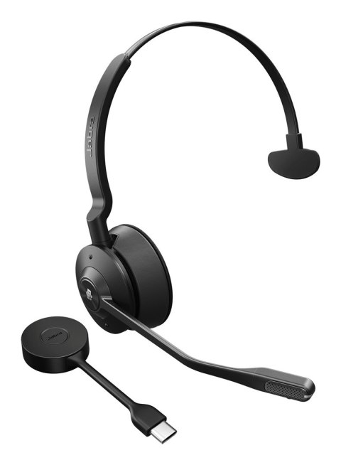 Jabra Jabra Engage 55 SE Zestaw słuchawkowy Bezprzewodowy Opaska na głowę Biuro/centrum telefoniczne Czarny