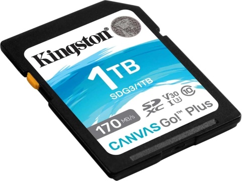KINGSTON SDXC Canvas Go Plus 1TB C10 UHS-I U3 V30