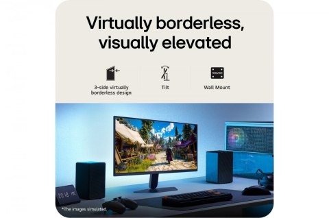 LG Electronics Monitor 24.4 cala 25G523B-B IPS FHD