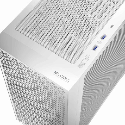 LOGIC DART PRO MIDI USB 3.0x2 USB-Cx1 BIAŁA OBUDOWA KOMPUTEROWA LOGIC CONCEPT