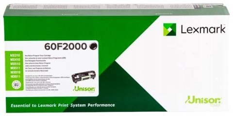 Lexmark Lexmark Toner 60F2000 Black