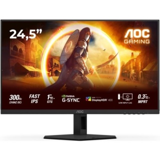 Monitor AOC 25G4SRE - 300Hz | Fast IPS | Full HD | 0.3ms | 24.5" [24,5'' | Full HD | Fast IPS | 300Hz | HDR400]