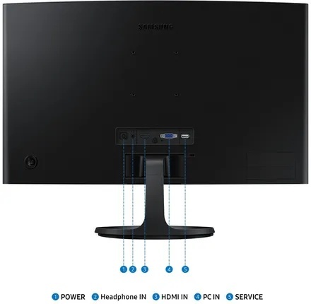 Monitor SAMSUNG 24" S24D364GAU
