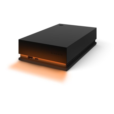Seagate Dysk zewnętrzny Seagate 8TB FireCuda Gaming Hub USB 3.2 External Hard Drive RGB LED