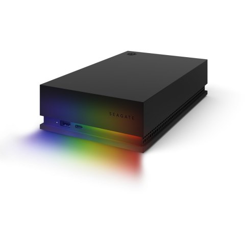 Seagate Dysk zewnętrzny Seagate 8TB FireCuda Gaming Hub USB 3.2 External Hard Drive RGB LED