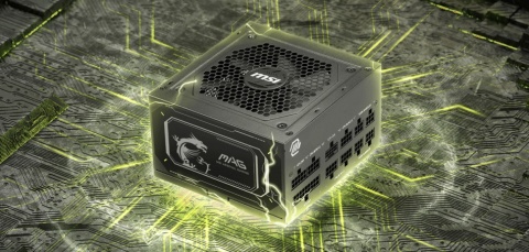 Zasilacz MSI A850GL 80+ Gold 850W PCIe5