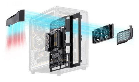 Jonsbo Jonsbo X400 Gray Tower Czarny