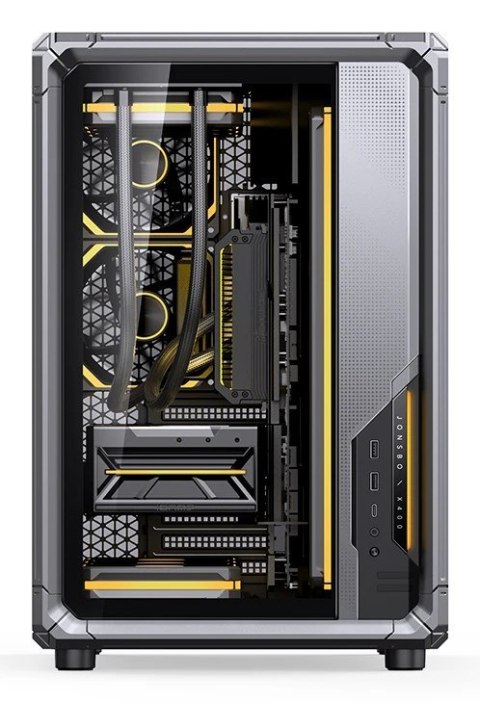 Jonsbo Jonsbo X400 Gray Tower Czarny