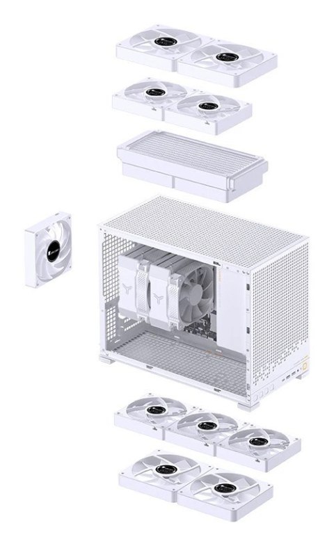 Jonsbo Jonsbo D32 PRO Midi Tower Biały