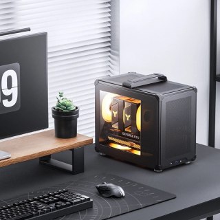 Jonsbo Obudowa PC Jonsbo C6 MAX, Mini Obudowa, Micro-ATX, Szkło Hartowane -