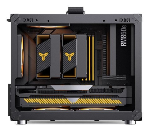 Jonsbo Obudowa PC Jonsbo C6 MAX, Mini Obudowa, Micro-ATX, Szkło Hartowane -