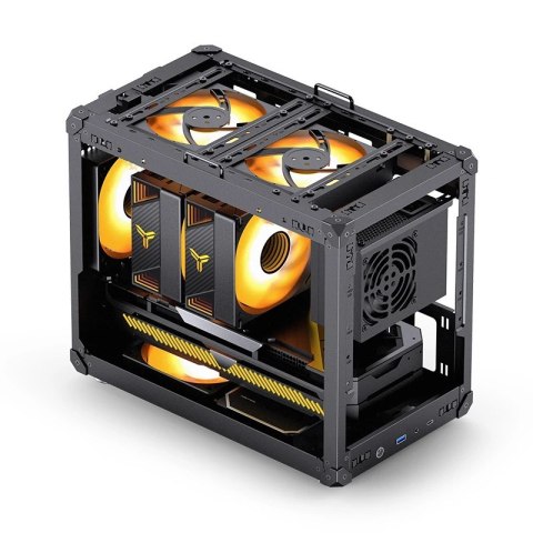 Jonsbo Obudowa PC Jonsbo C6 MAX, Mini Obudowa, Micro-ATX, Szkło Hartowane -