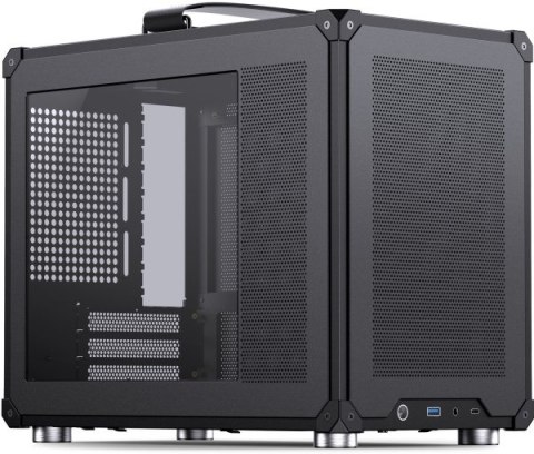 Jonsbo Obudowa PC Jonsbo C6 MAX, Mini Obudowa, Micro-ATX, Szkło Hartowane -