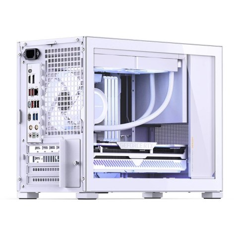 Jonsbo Obudowa PC Jonsbo D32 STD Biała Obudowa, Mini Obudowa, mATX, Szkło Hartowane - Białe