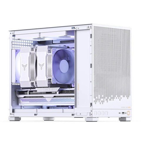 Jonsbo Obudowa PC Jonsbo D32 STD Biała Obudowa, Mini Obudowa, mATX, Szkło Hartowane - Białe