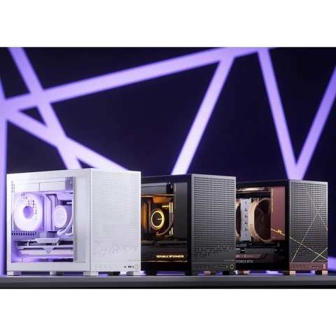 Jonsbo Obudowa PC Jonsbo D32 STD Biała Obudowa, Mini Obudowa, mATX, Szkło Hartowane - Białe