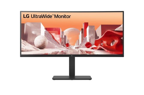 LG LG 34BA85QE-B monitor komputerowy 86,4 cm (34") 3440 x 1440 px Wide Quad HD LCD Czarny