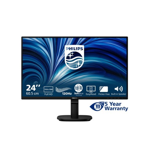 Philips Philips 2000 series 24B2N2200/00 monitor komputerowy 60,5 cm (23.8") 1920 x 1080 px Full HD LCD Czarny