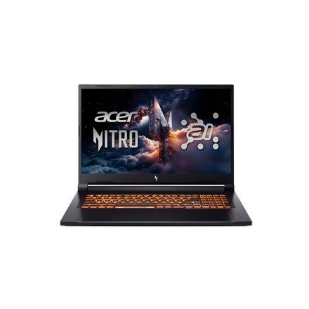 Acer Acer | Nitro V 17 AI ANV17-41-R9XF | Obsydianowa czerń | 17,3 " | Systemy ochrony przed włamaniem (IPS) | Złącze QHD | 2560 x 14