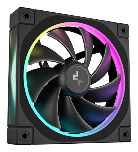 DEEPCOOL DeepCool FL12-3 in 1 Obudowa komputera Wentylator 12 cm Czarny 3 szt.