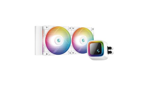 DEEPCOOL DeepCool LS520 WH Procesor Chłodnica cieczy all-in-one 12 cm Biały 1 szt.