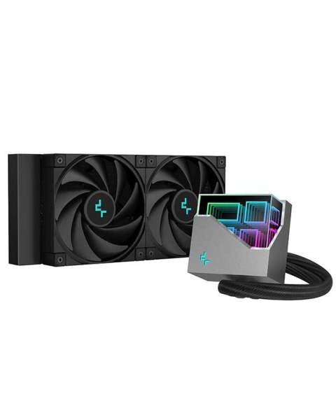 DEEPCOOL DeepCool LT520 Procesor Chłodnica cieczy all-in-one 12 cm Czarny 1 szt.