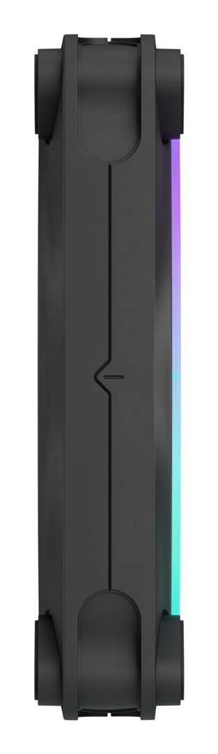 FRACTAL DESIGN Fractal Design Momentum 12 RGB Obudowa komputera Wentylator 12 cm Czarny 3 szt.