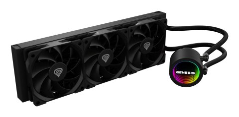GENESIS Obudowa komputera GENESIS NLG-2320 system chłodzenia Czarny