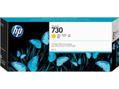 Hewlett-Packard HP Wkład z atramentem żółtym DesignJet 730 o pojemności 300 ml