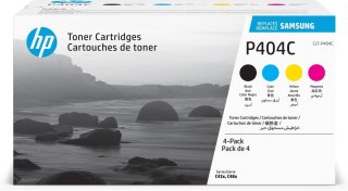 Hewlett-Packard Samsung Zestaw 4 wkładów z tonerem CLT-P404C - czarny/błękitny/purpurowy/żółty