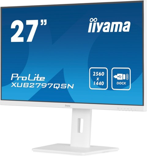 IIYAMA Monitor LED iiyama ProLite XUB2797QSN-W2 - 27 cali - Płaski ekran - 68,6 cm