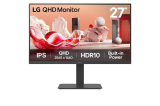 LG LG 27BA45QB-B monitor komputerowy 68,6 cm (27") 2560 x 1440 px 2K LCD Czarny