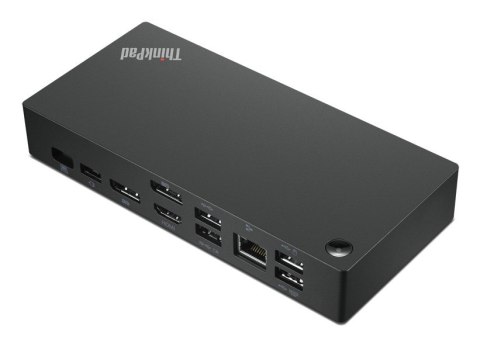 Lenovo Lenovo Uniwersalna stacja dokująca ThinkPad USB-C UE Stacja dokująca Porty Ethernet LAN (RJ-45) 1 Ilość portów VGA (D-Sub) 1 Ilo