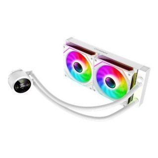 No name Gamemax CPU Liquid Cooler | ICEBURG 240 DIGITAL WH | White