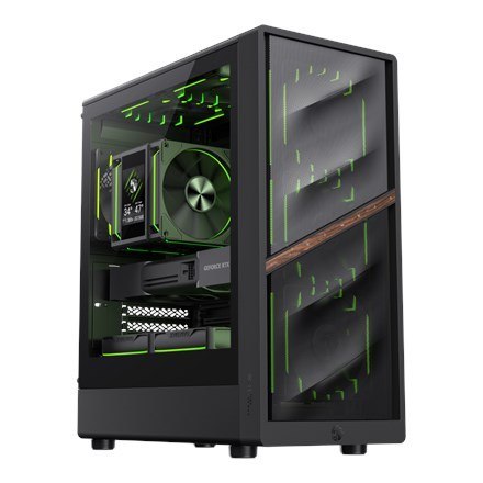 No name GameMax AERIS 330 MB Mini Tower Czarny