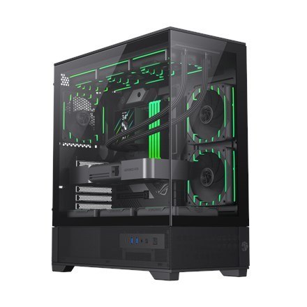 No name GameMax VISTA 2 AB Midi Tower Czarny