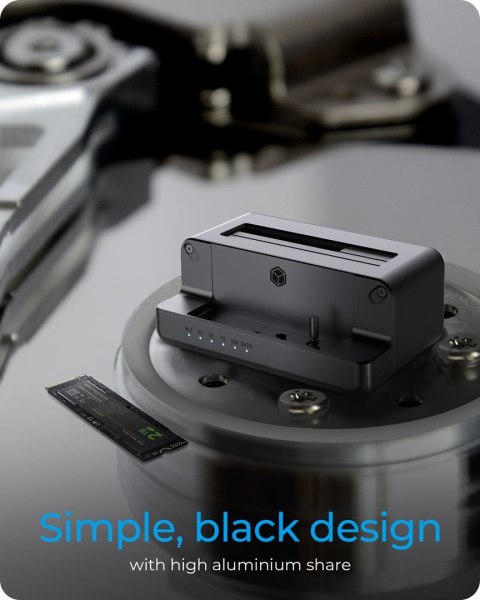 RAIDSONIC ICY BOX IB-2914MSCL-C31 USB 3.2 Gen 2 (3.1 Gen 2) Type-C Czarny