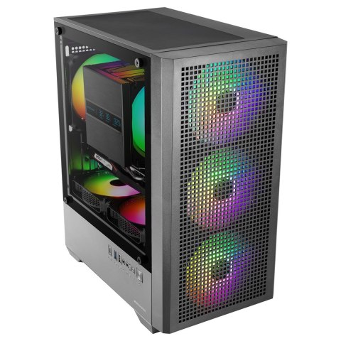 TACENS TACENS MARS MC-VECTOR 4xARGB USB-C mATX- obudowa/cases
