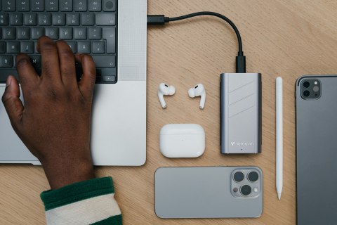 Verbatim Verbatim TurboMetal SSD USB4 2TB USB Type-C USB4 Gen 2x2 Srebrny