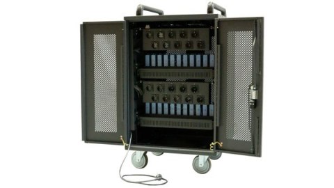 AVTEK Avtek International Avtek Charging Cart 20 Przenośna szafa do zarządzania urządzeniami Czarny