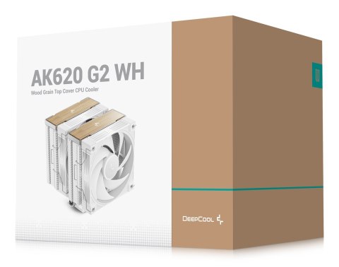 DEEPCOOL DeepCool AK620 G2 WH Procesor Chłodnica powietrza 12 cm Biały 1 szt.