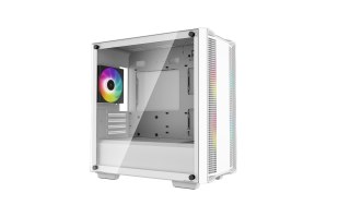 DEEPCOOL DeepCool CC360 WH ARGB Mini Tower Biały
